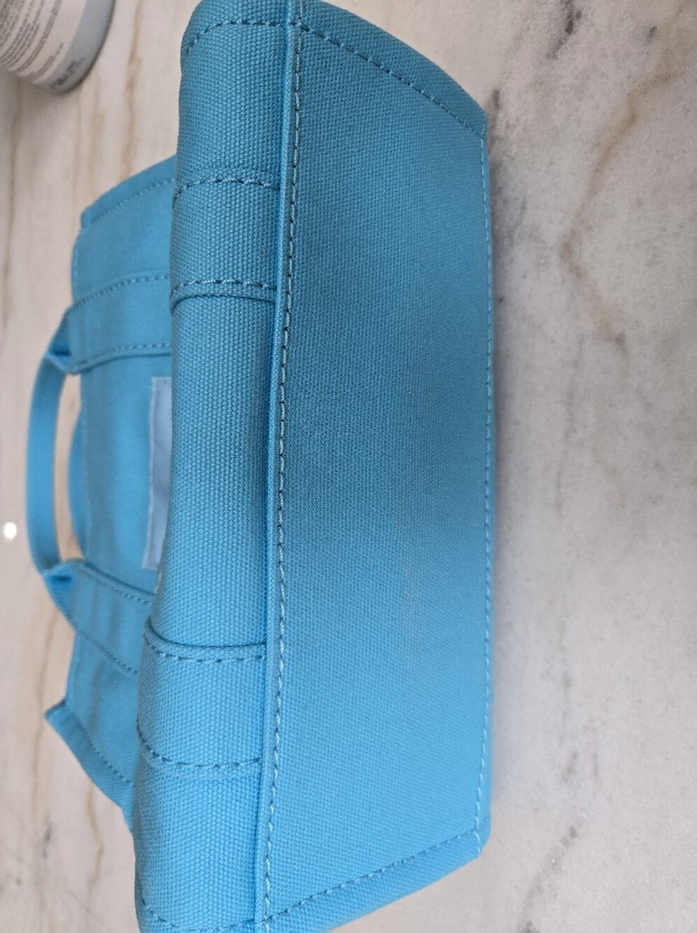 Marc Jacobs The Tote Bag Mini in Light Blue - EUC - Picture 6 of 7